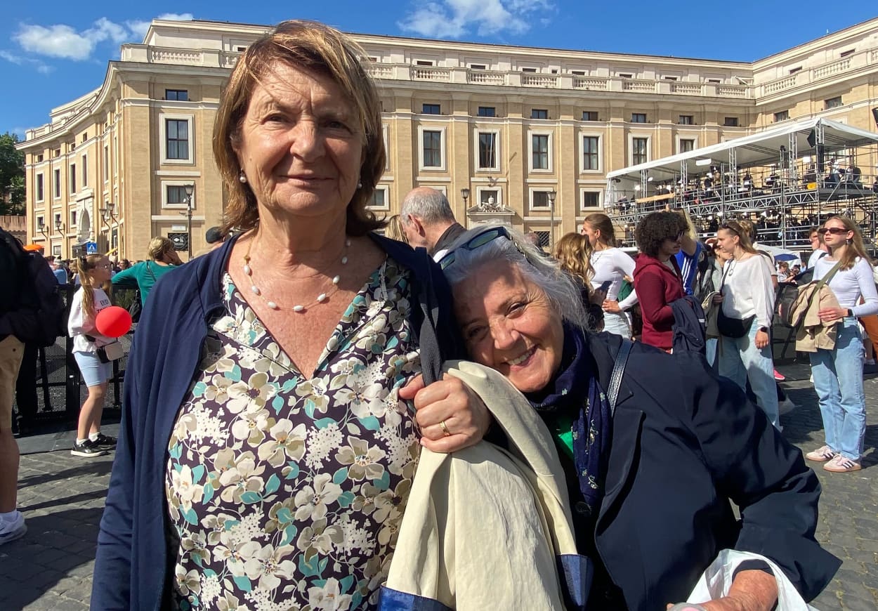 Cristina, left, and Immacolata.