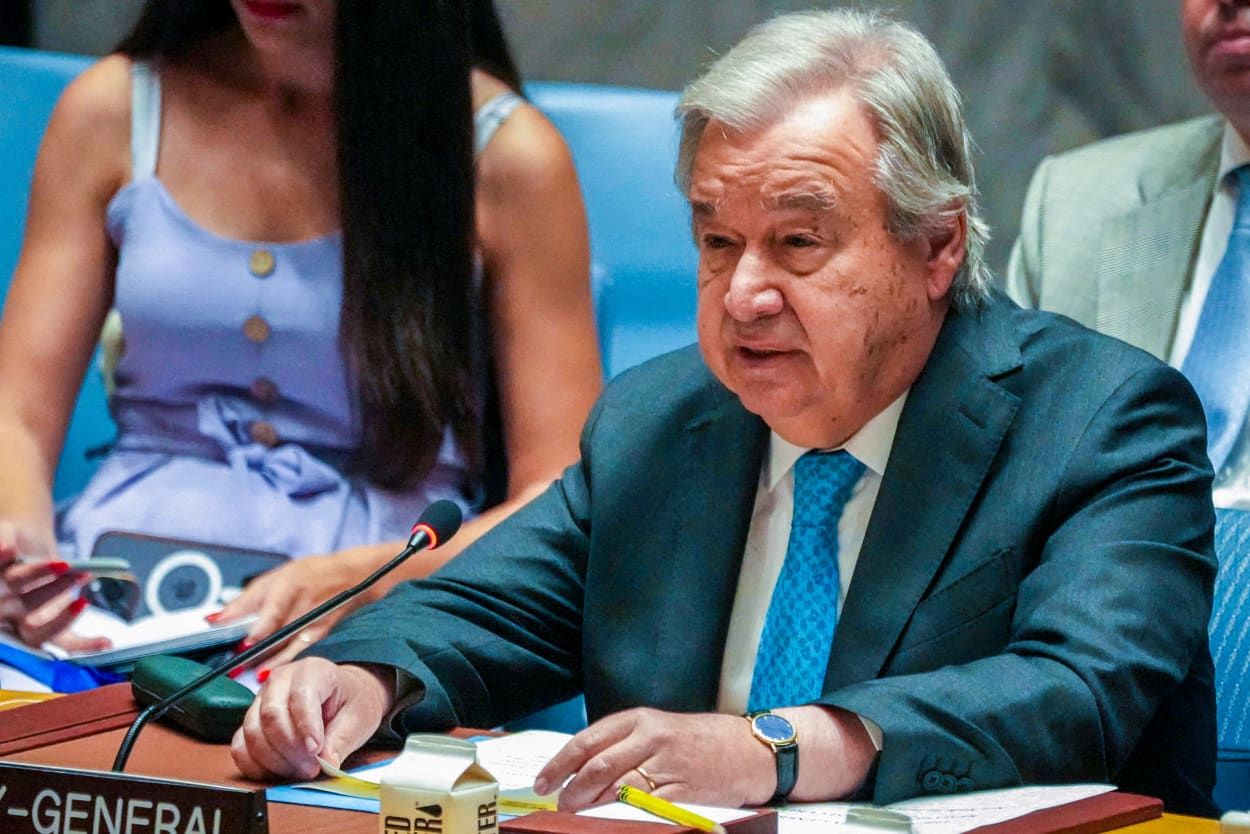 António Guterres.