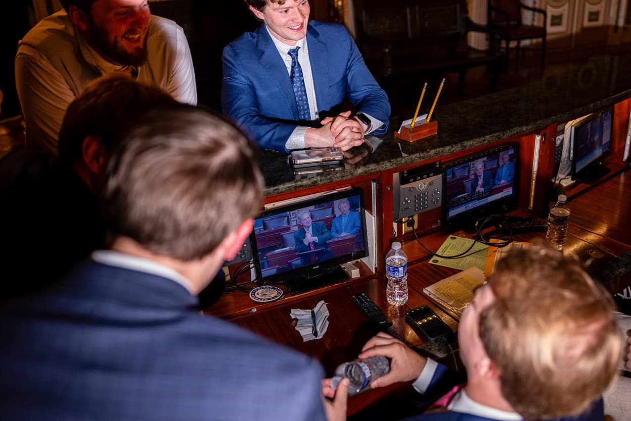 Senate Pulls All-Nighter On Trump Tax Bill With GOP Divided