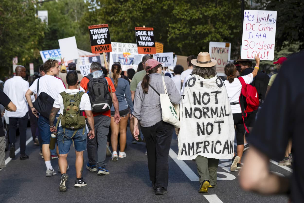Protest in D.C.