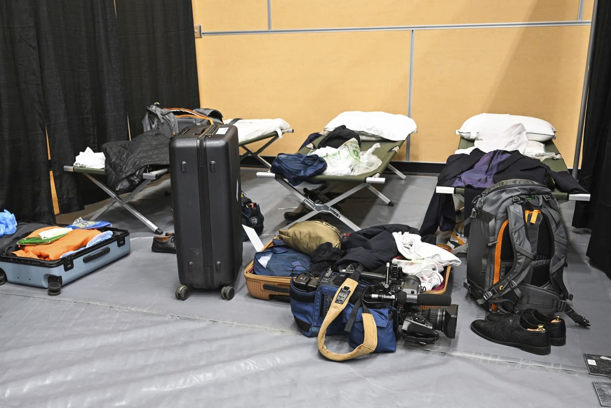 Anchorage ahead of the meeting between Russian President Vladimir Putin and US President Donald Trump.