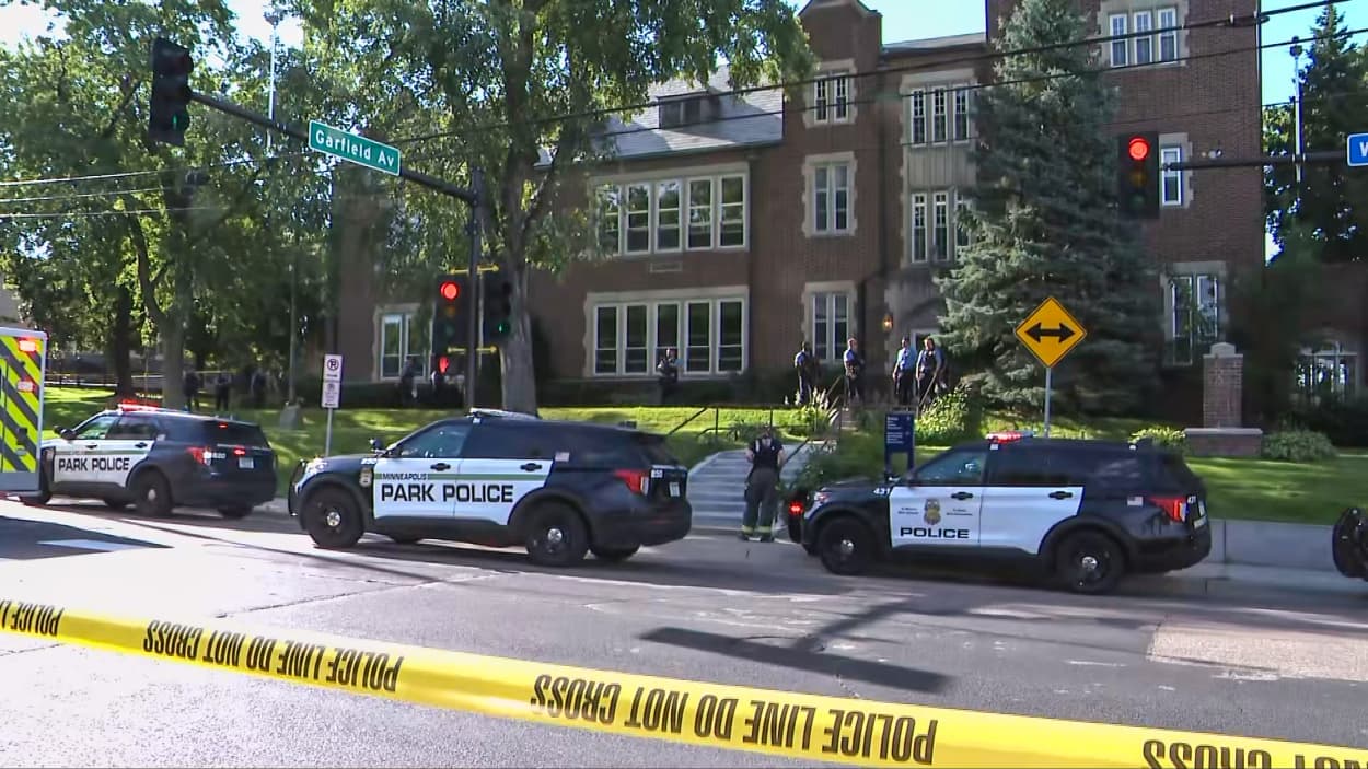 An active police situation at Annunciation Church in Minneapolis.