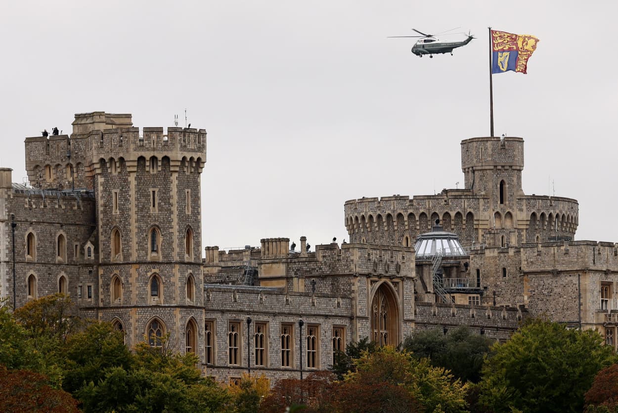 UK Hosts President Trump And First Lady Melania Trump For State Visit - Day Two