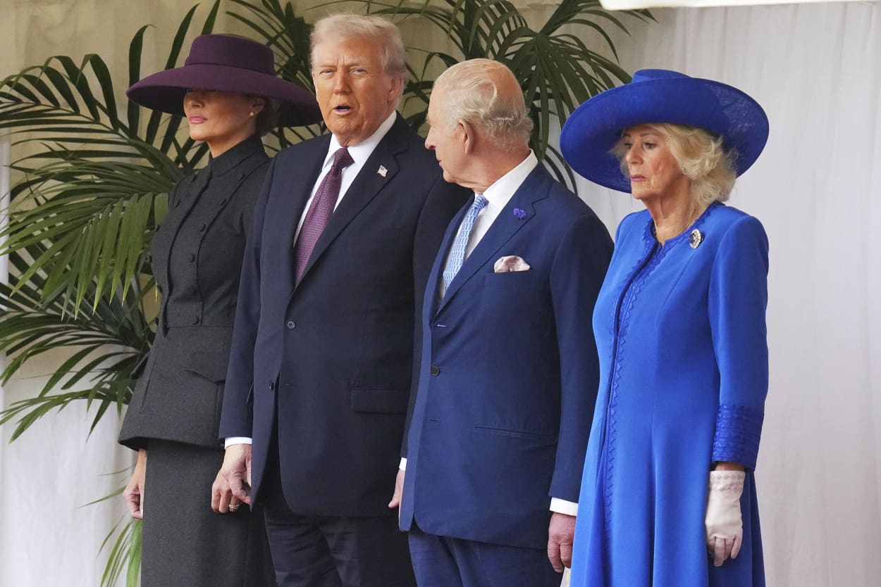 Image: UK Hosts President Trump And First Lady Melania Trump For State Visit - Day Two