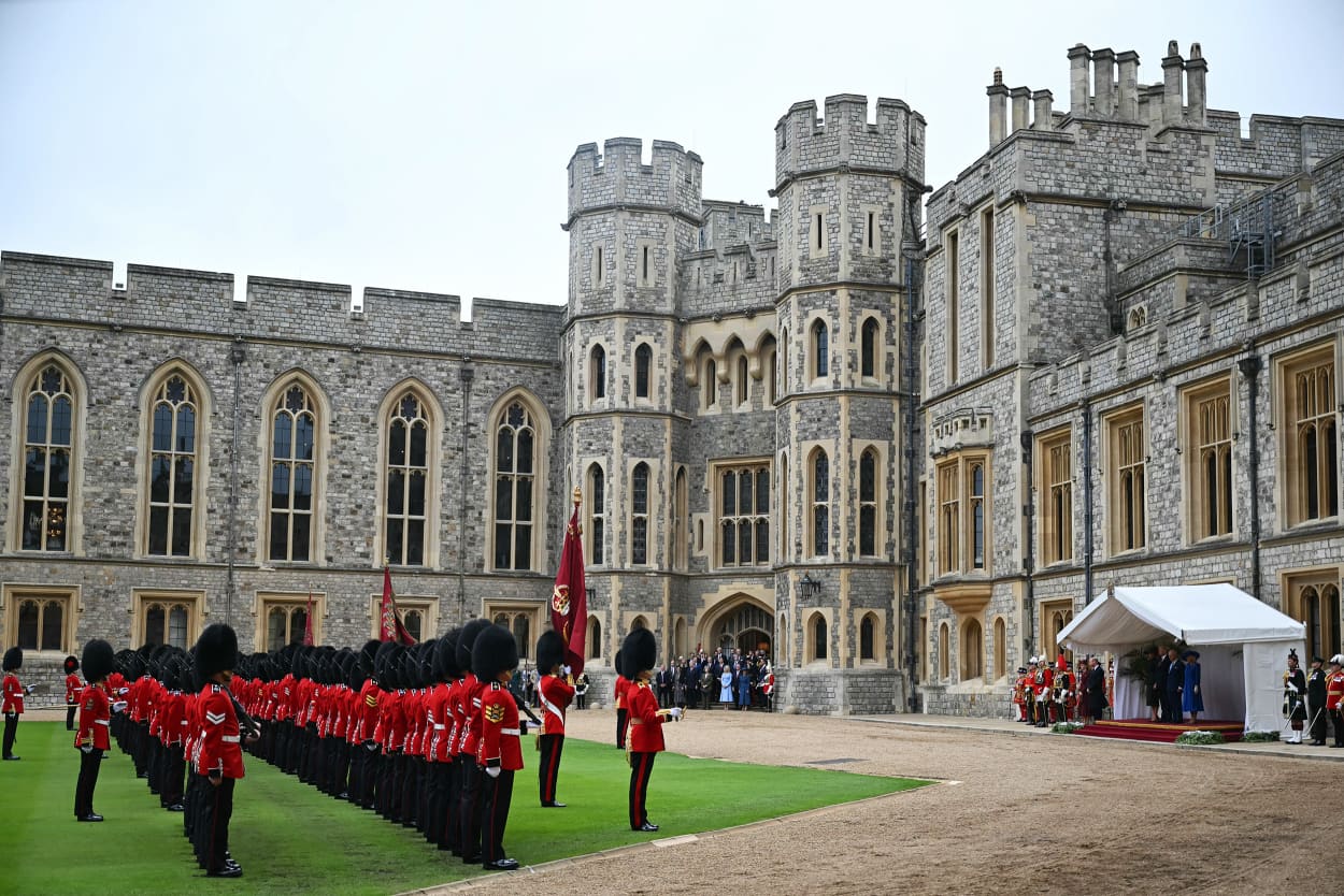 US President Donald Trump arrived in Britain for an unprecedented second State Visit, with the UK government rolling out a royal red carpet welcome to win over the mercurial leader.
