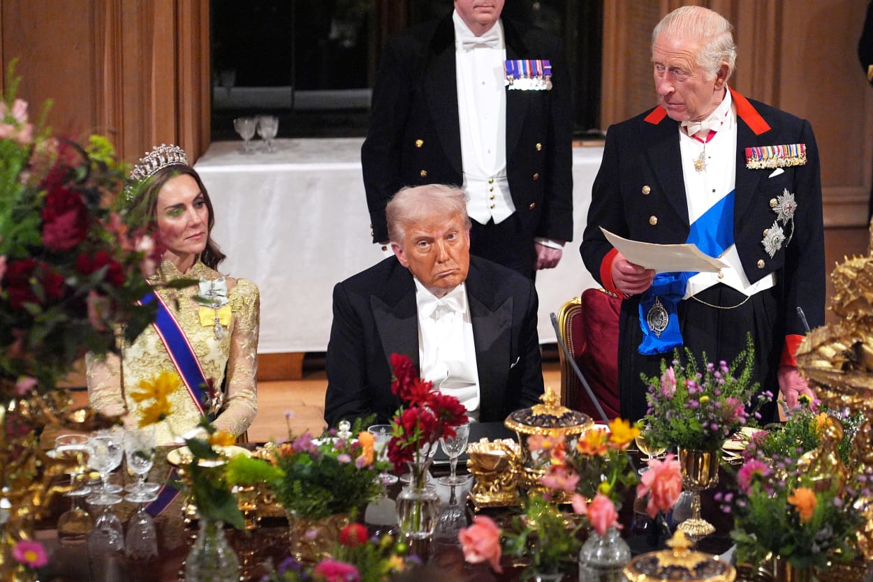 UK Hosts President Trump And First Lady Melania Trump For State Visit - Day Two