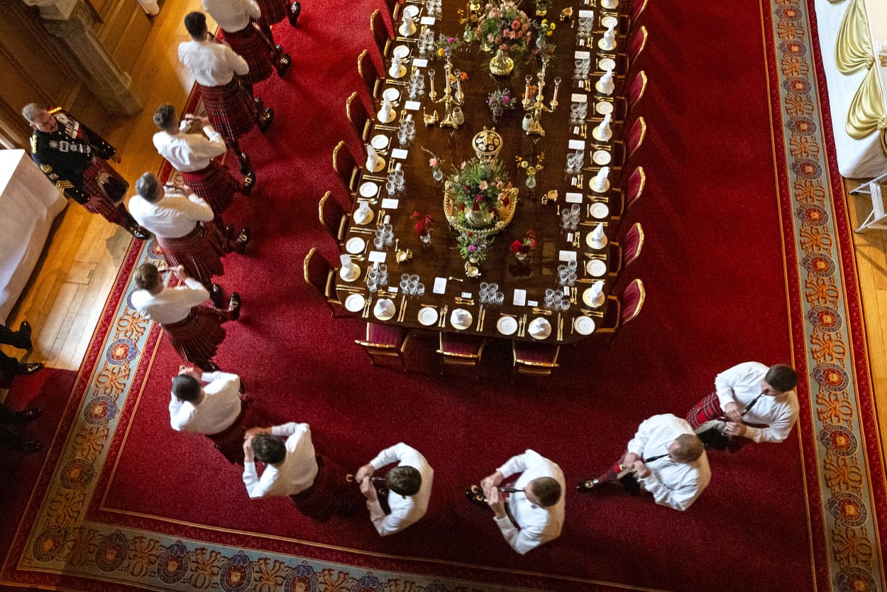 Britain Trump Royals