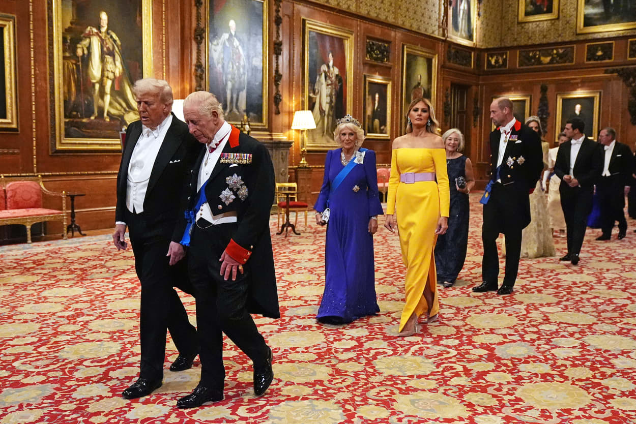 UK Hosts President Trump And First Lady Melania Trump For State Visit - Day Two