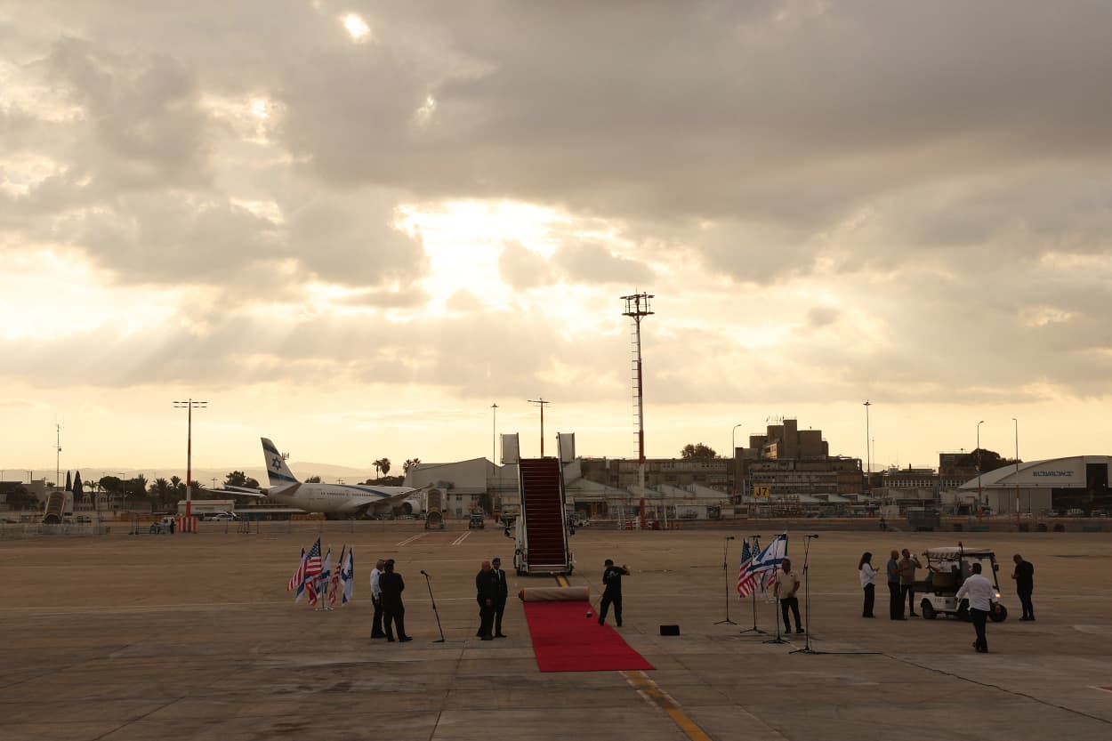 Trump is passing through Israel, addressing parliament and meeting with hostage families before heading to Egypt's Sharm El-Sheikh for a major peace summit, where a "document ending the war in the Gaza Strip" is expected to be signed.