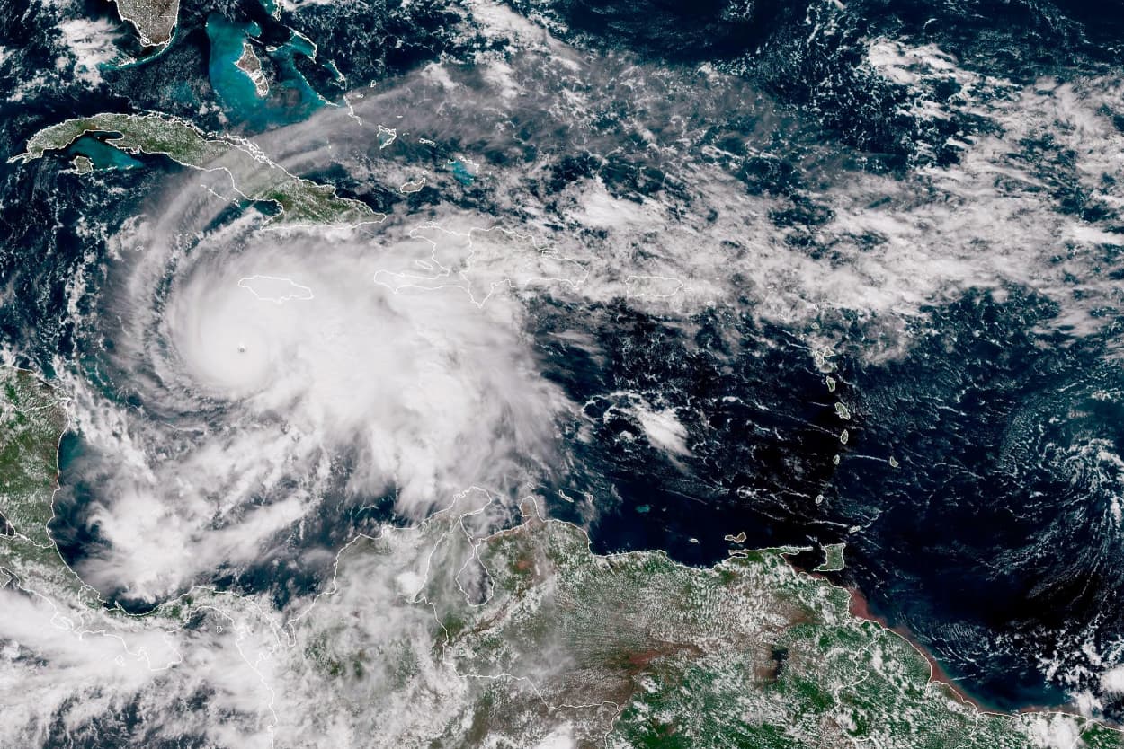 Image: Hurricane Melissa Threatens Catastrophic Flooding In Jamaica And Haiti