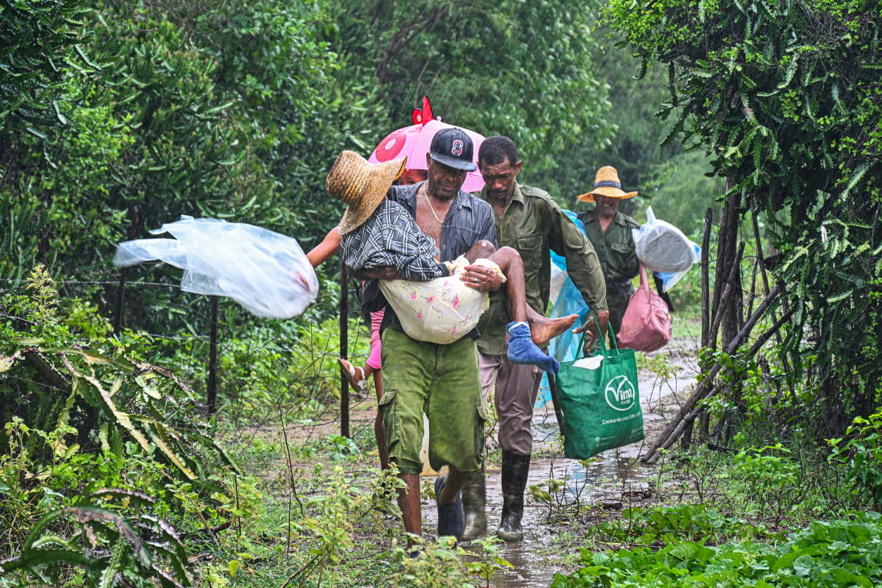 Image: TOPSHOT-CUBA-WEATHER-HURRICANE-MELISSA