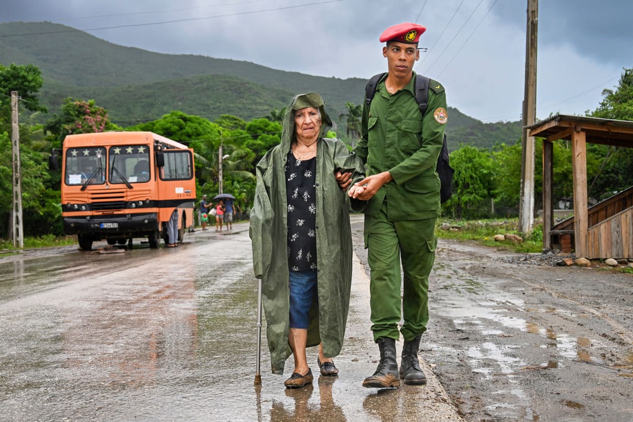 Image: TOPSHOT-CUBA-WEATHER-HURRICANE-MELISSA