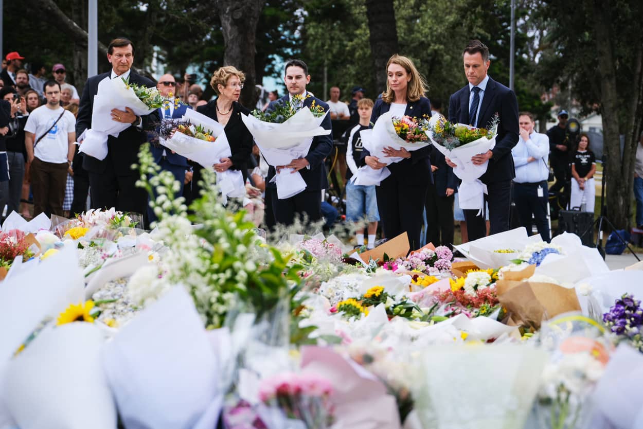 Image: Australia Reacts To Mass Shooting At Bondi Beach