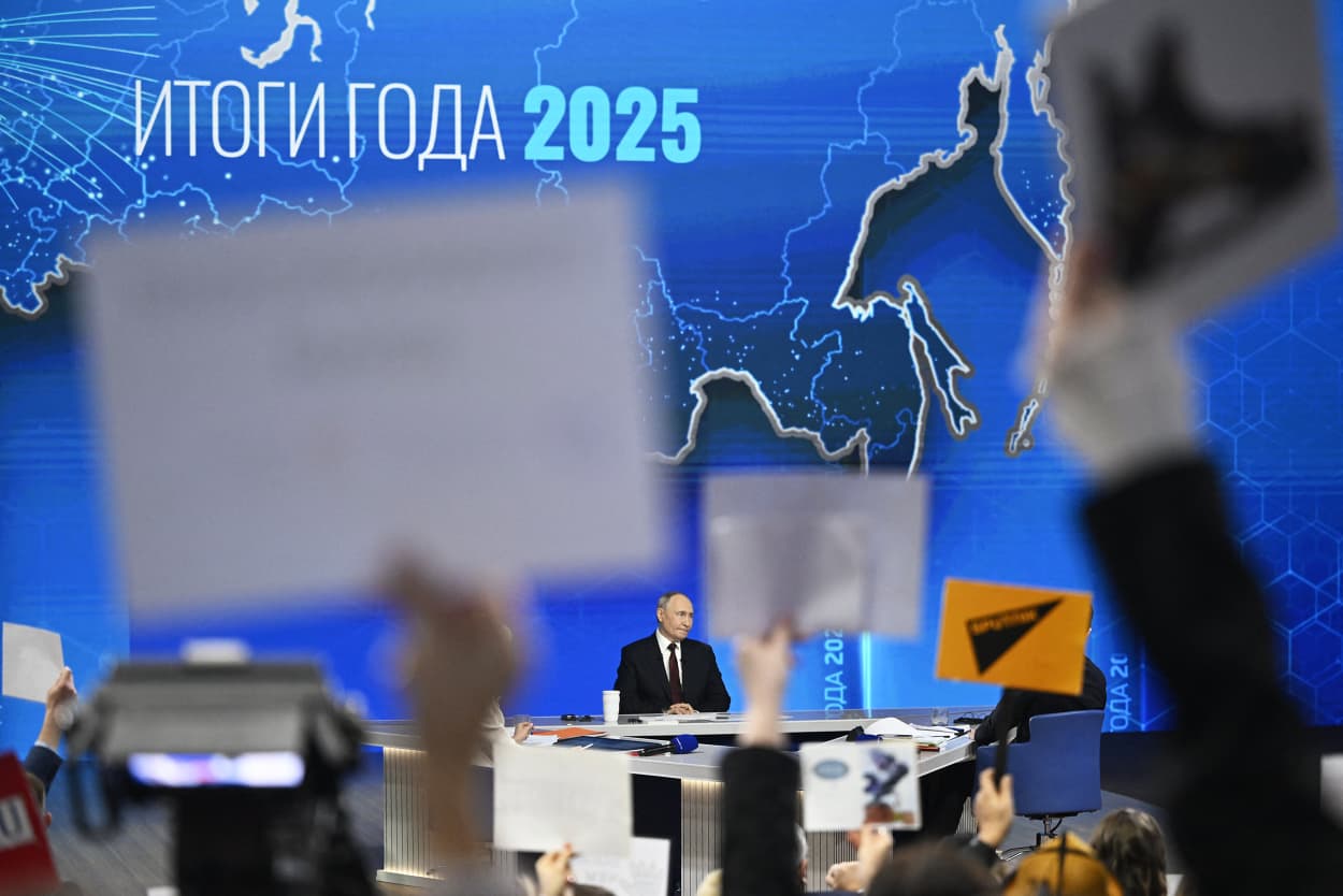 Image: RUSSIA-POLITICS-PUTIN-PRESSER