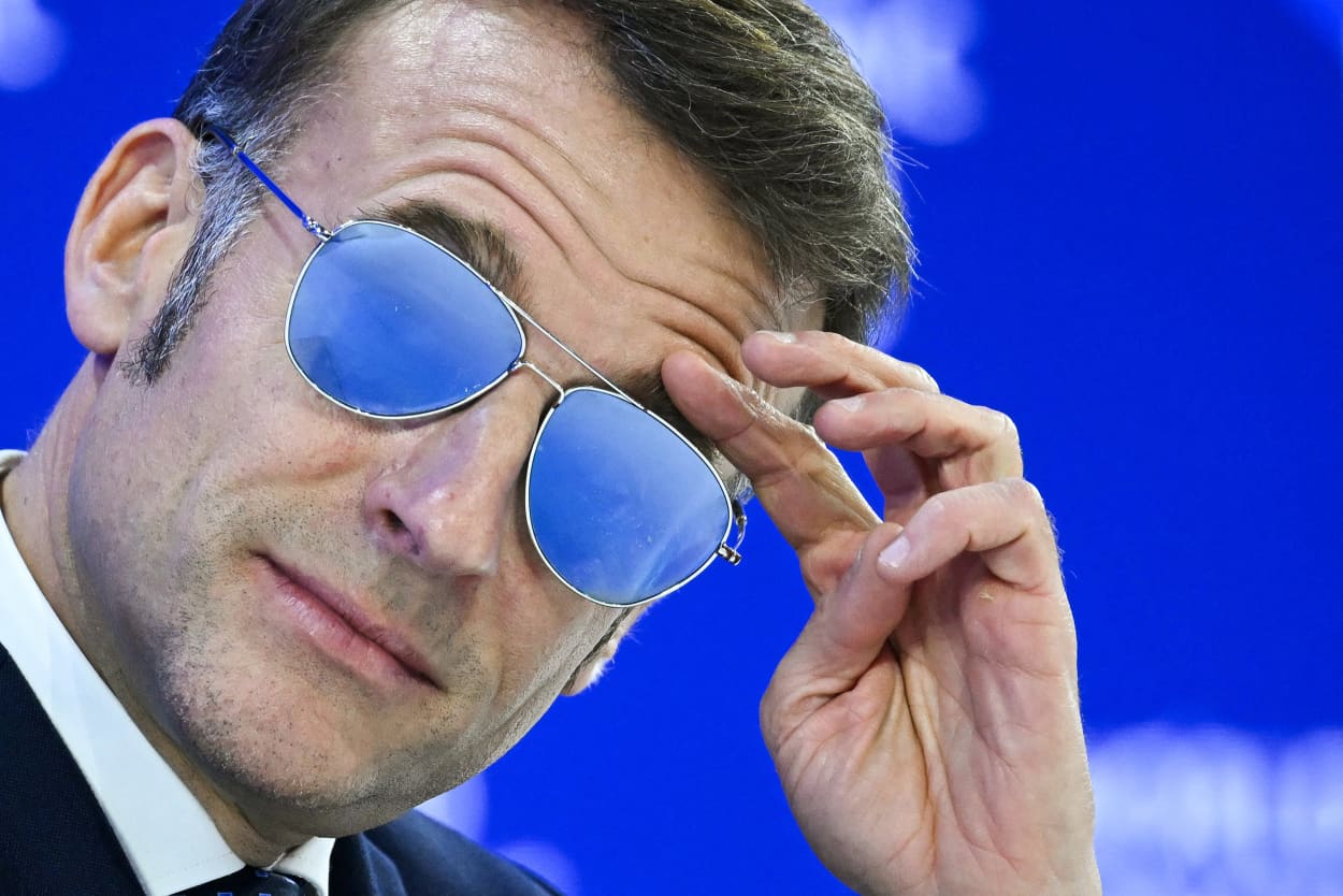 Macron at Davos 2026