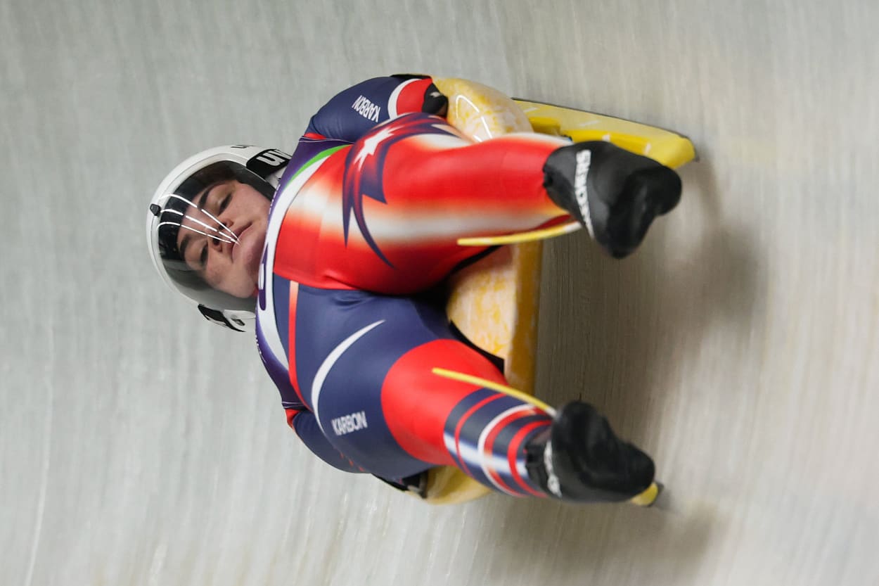 Image: Luge - Milano Cortina 2026 Winter Olympics: Day 3