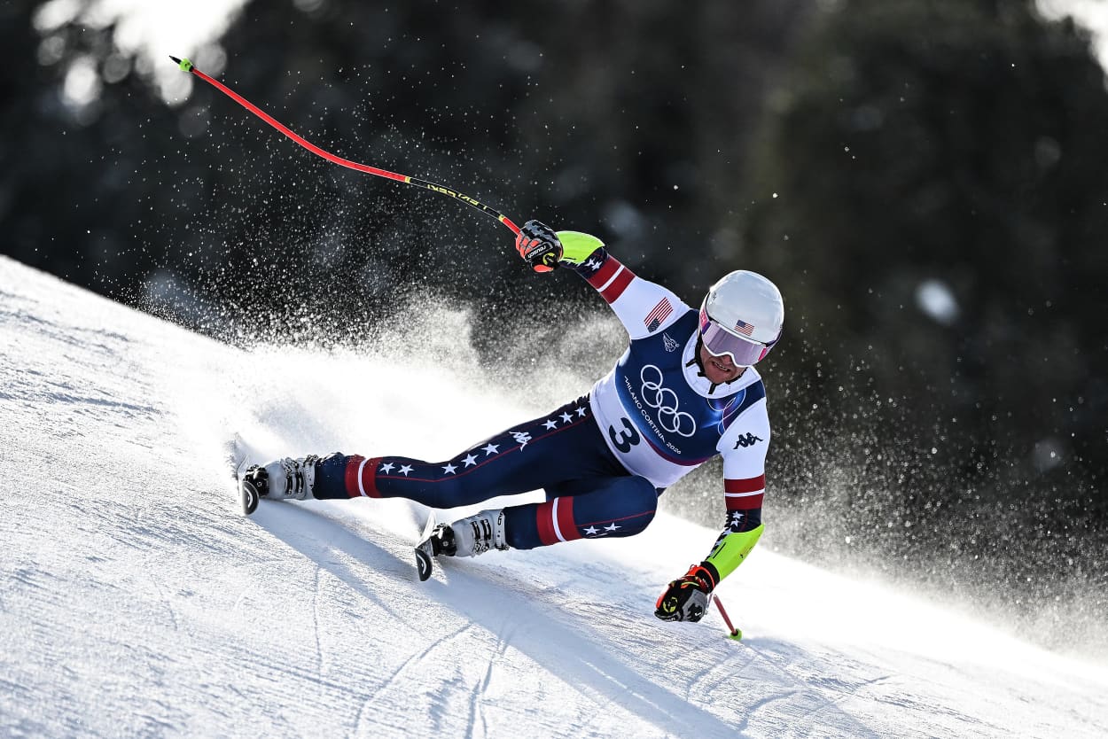 Image: TOPSHOT-SKI ALPINE-OLY-2026-MILANO CORTINA