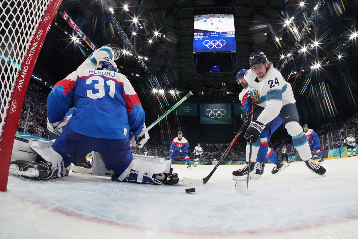 Image: Ice Hockey - Milano Cortina 2026 Winter Olympics: Day 5