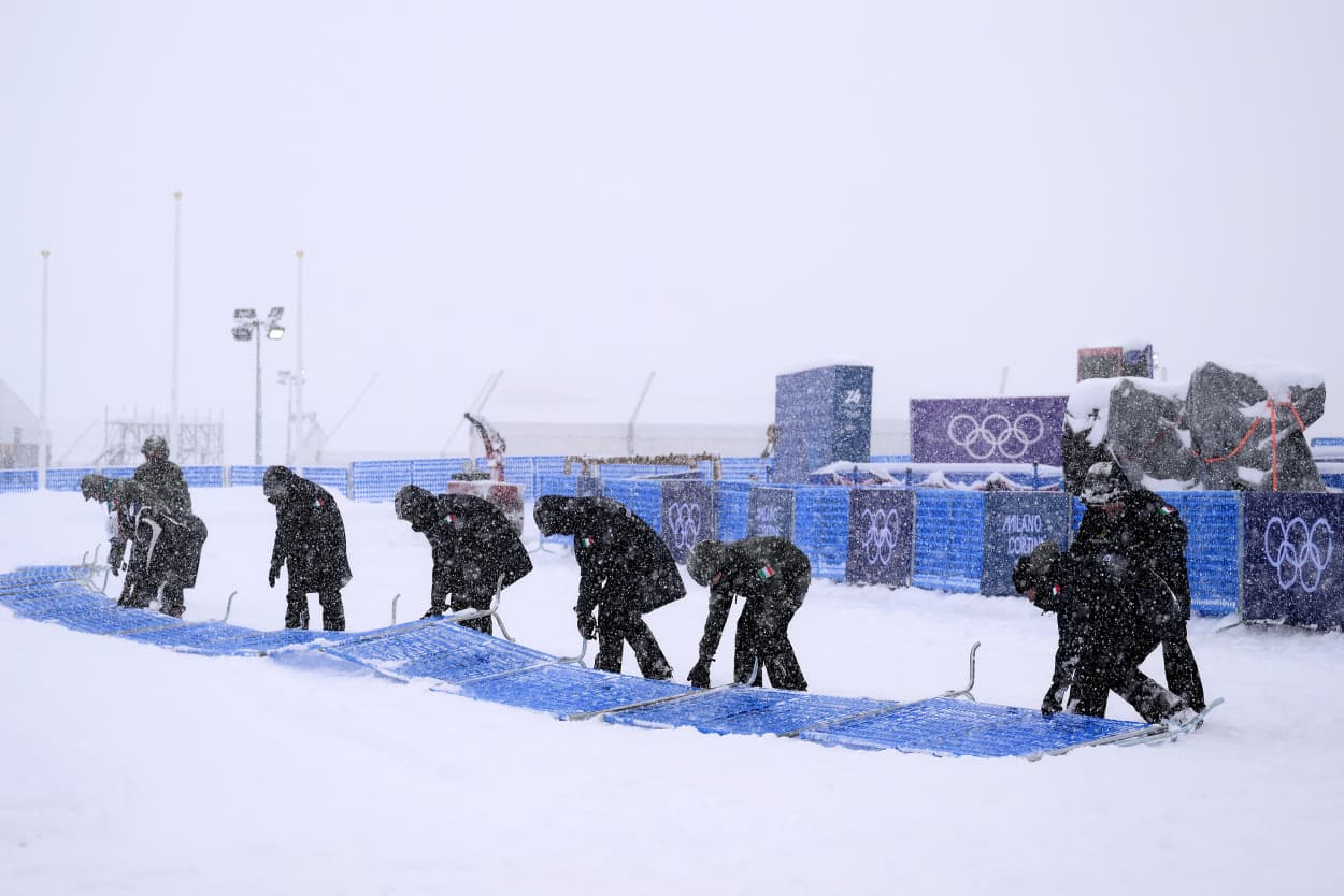 Image: Snowboard - Milano Cortina 2026 Winter Olympics: Day 11