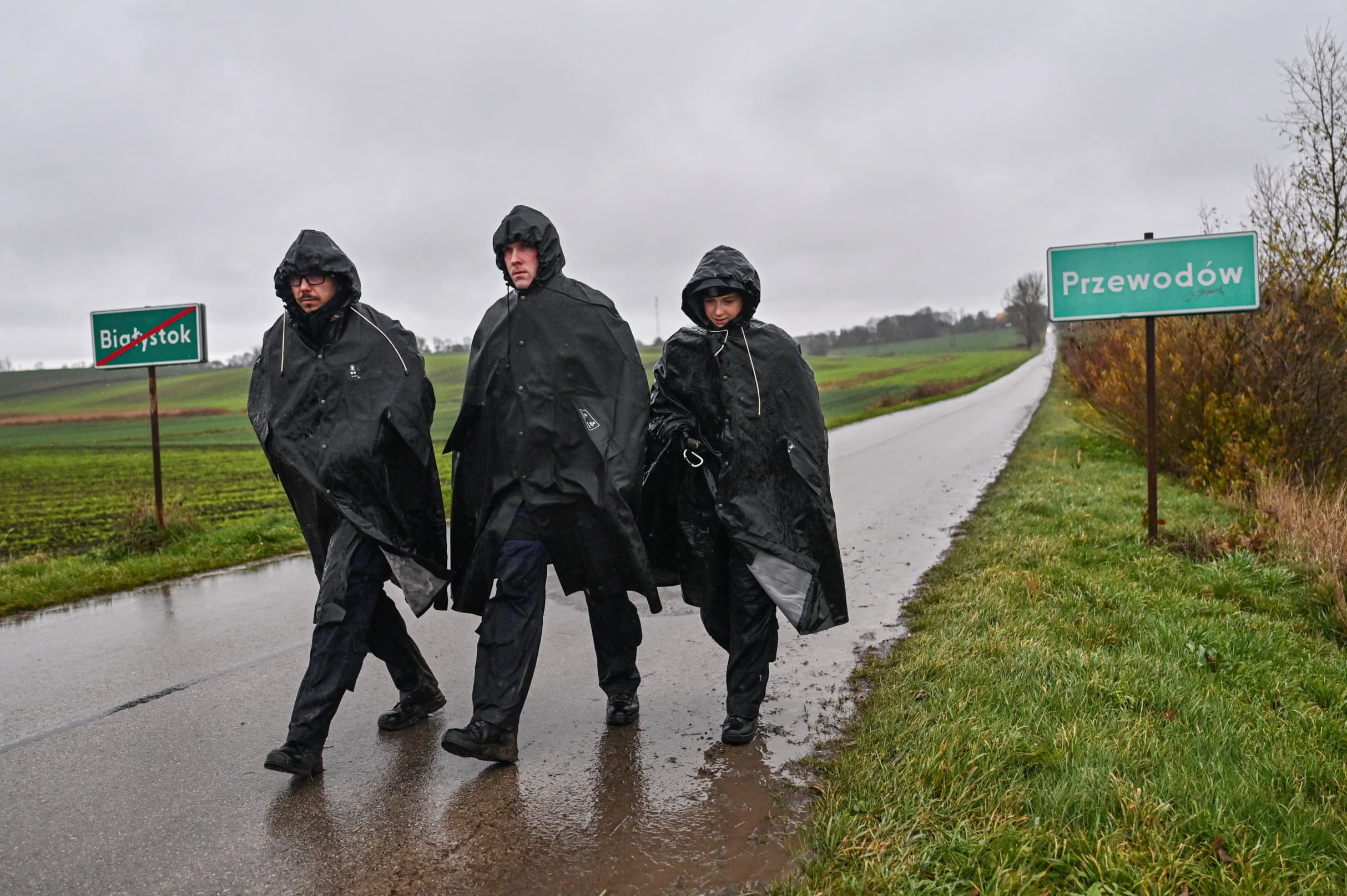 Image: Missiles Land At The Polish Border With Ukraine