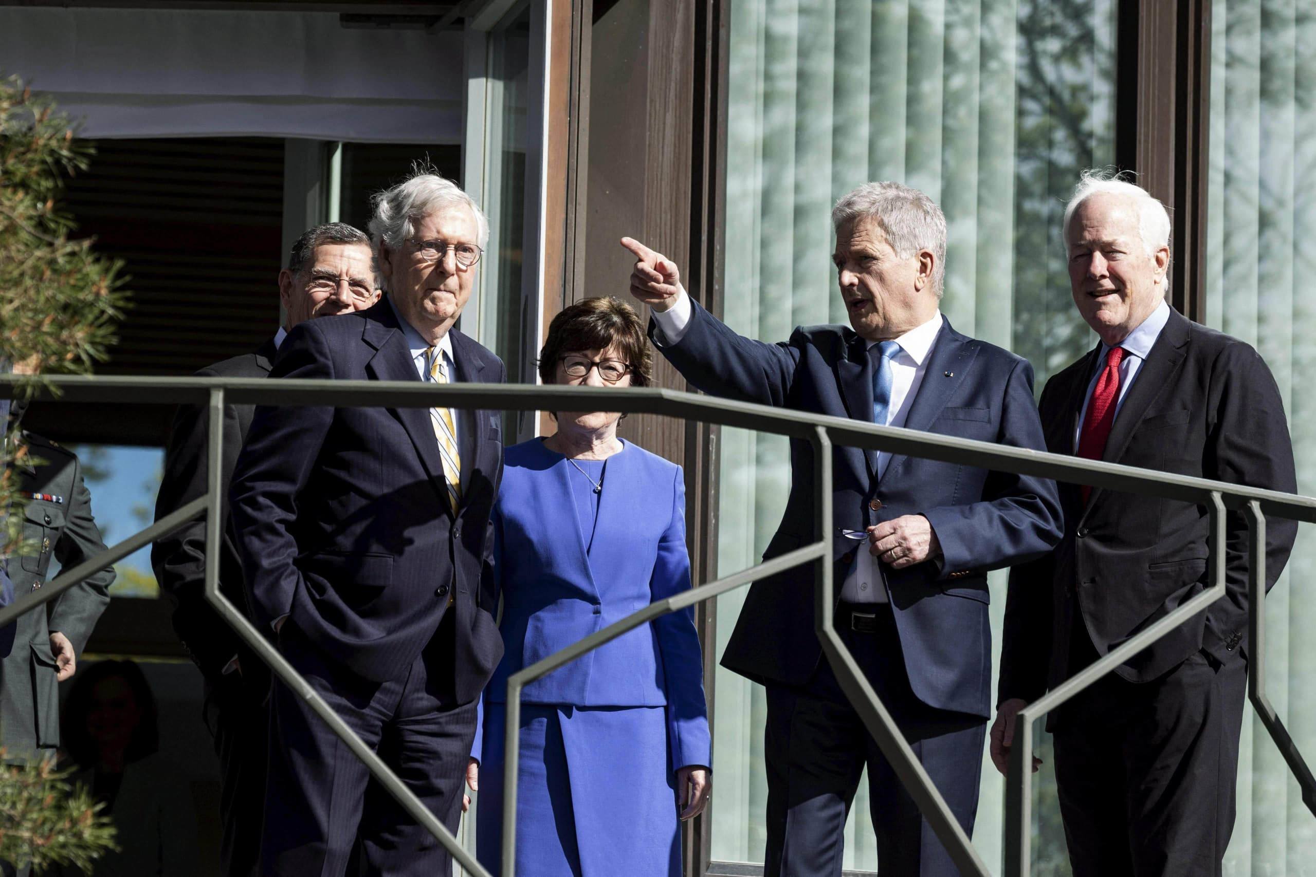 Image: FINLAND-US-DEFENCE-DIPLOMACY