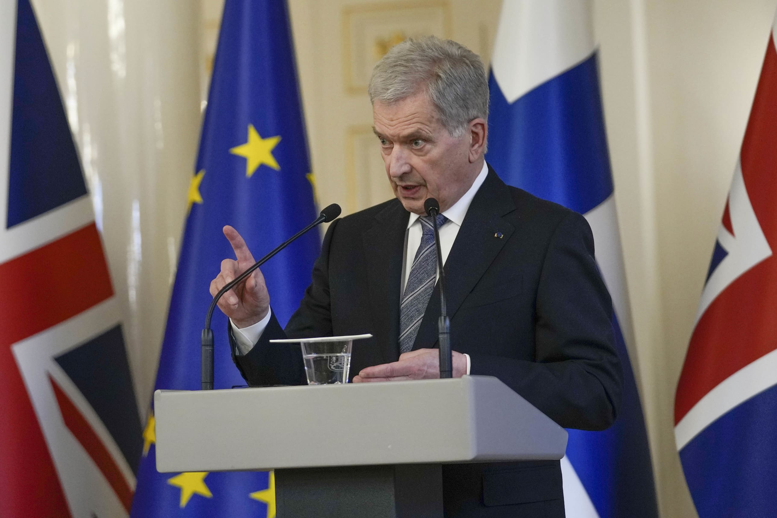 UK Prime Minister Visits Sweden And Finland