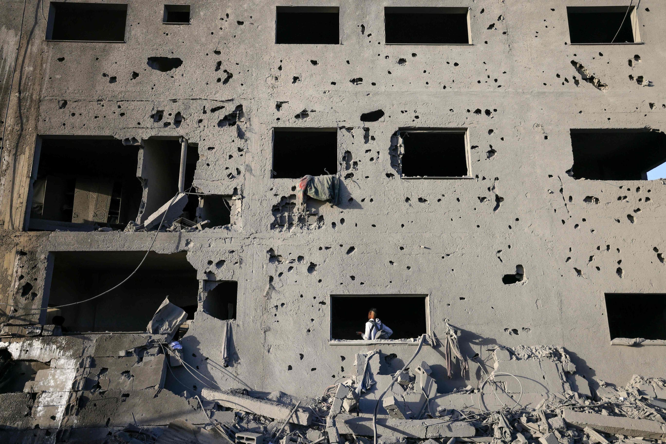 Image: TOPSHOT-PALESTINIAN-ISRAEL-CONFLICT