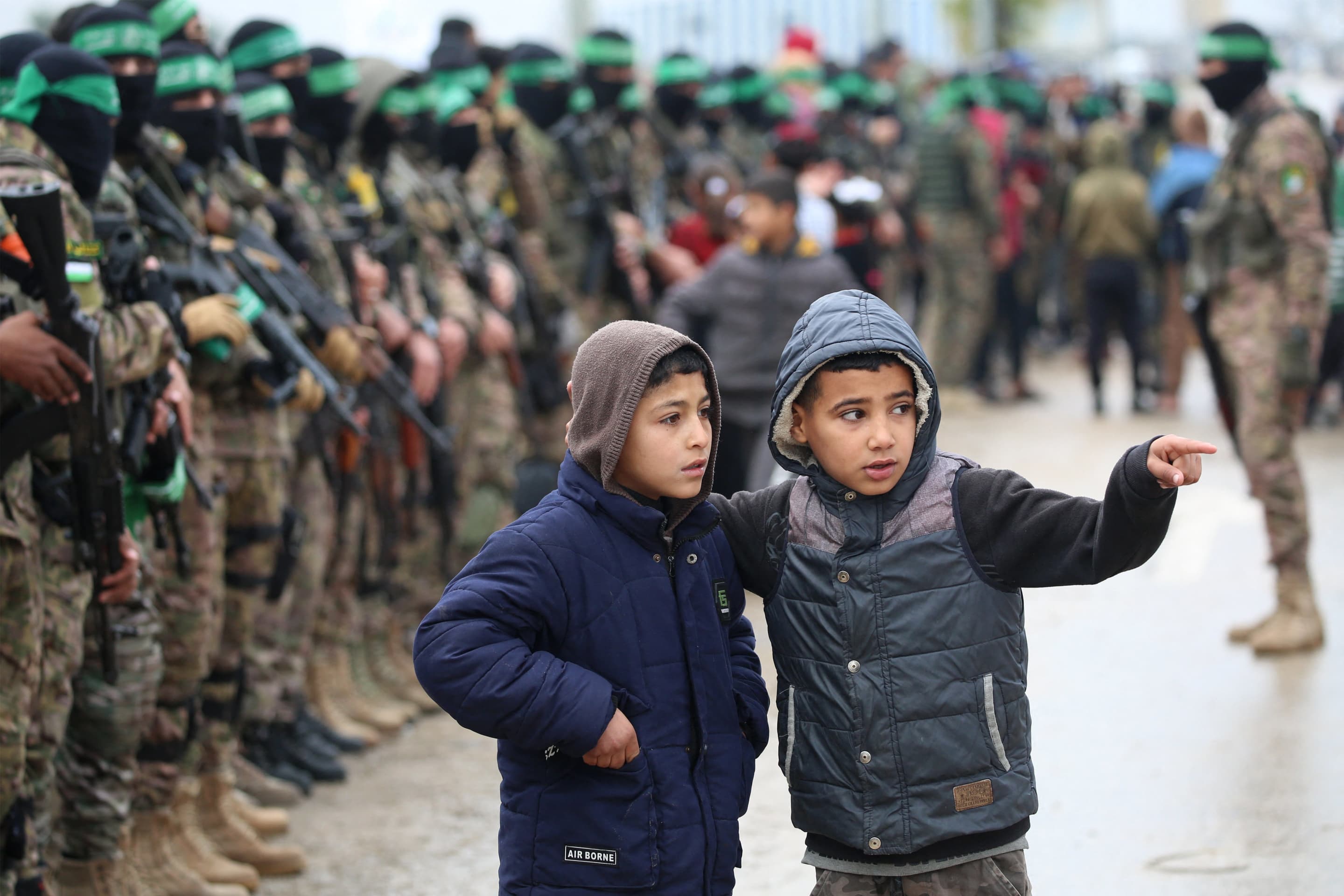 Image: PALESTINIAN-ISRAEL-CONFLICT-HOSTAGES