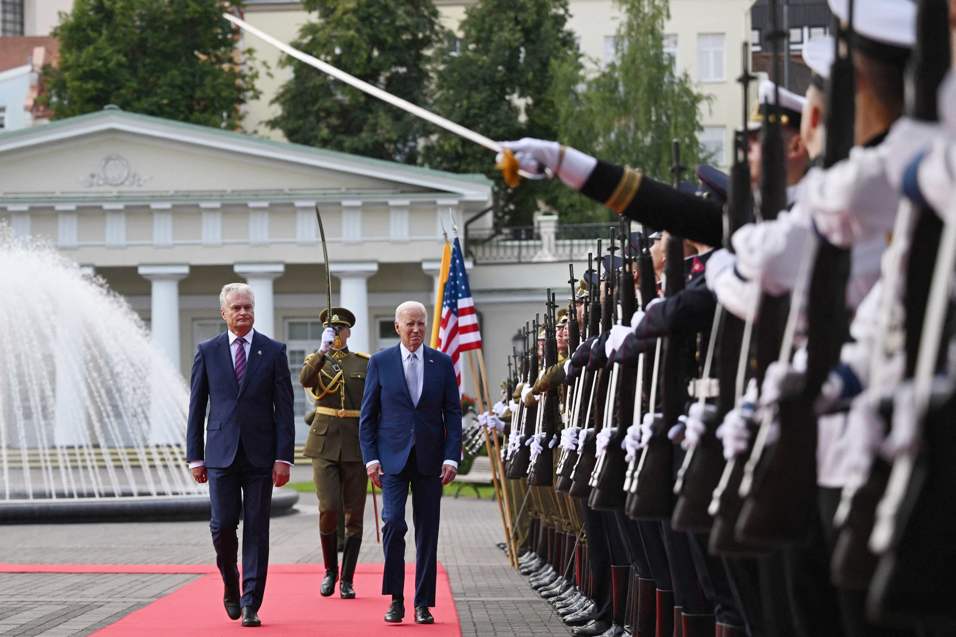 Biden in Lithuania