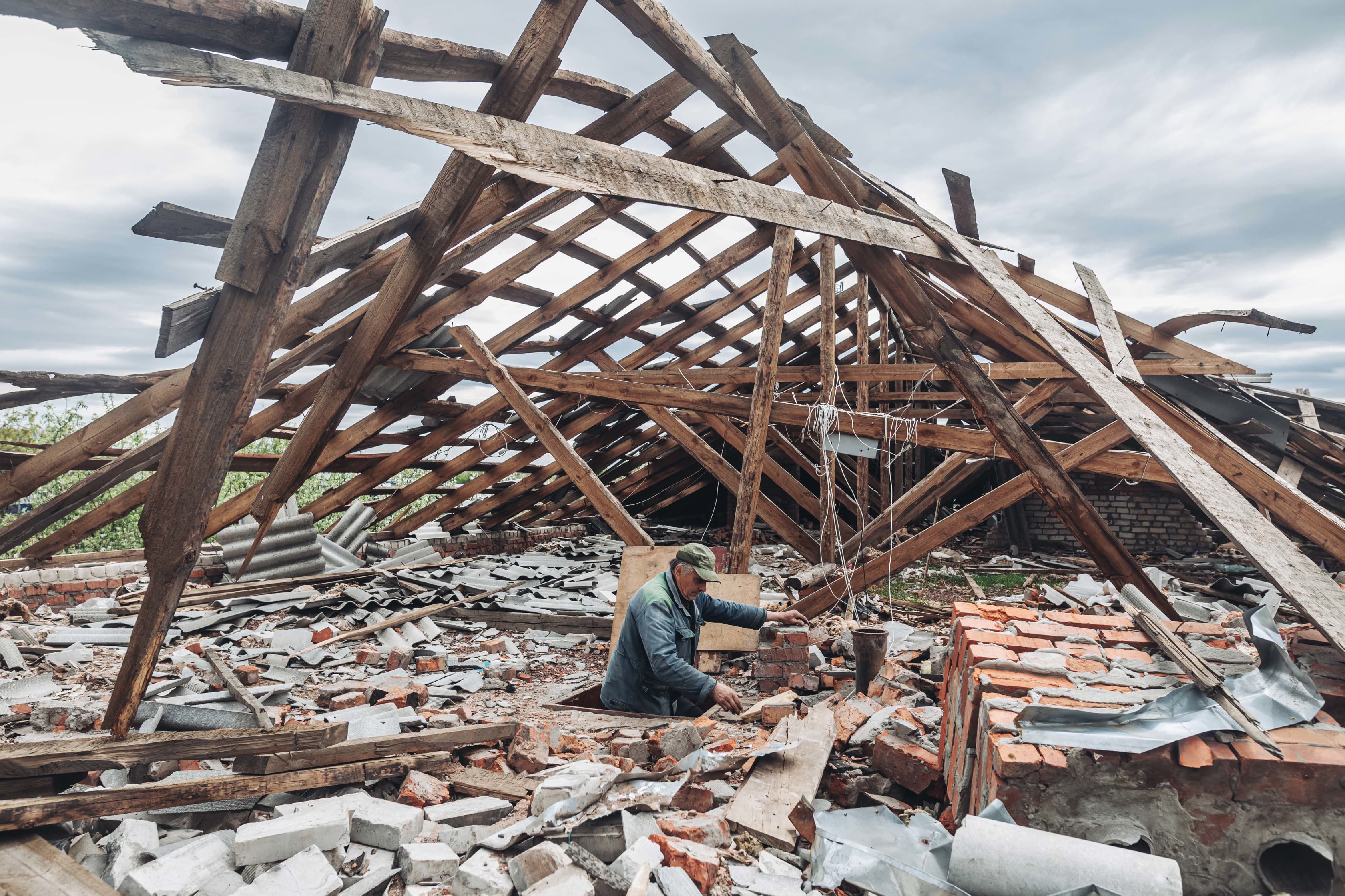 Russian attacks in Ukraine's Kharkiv