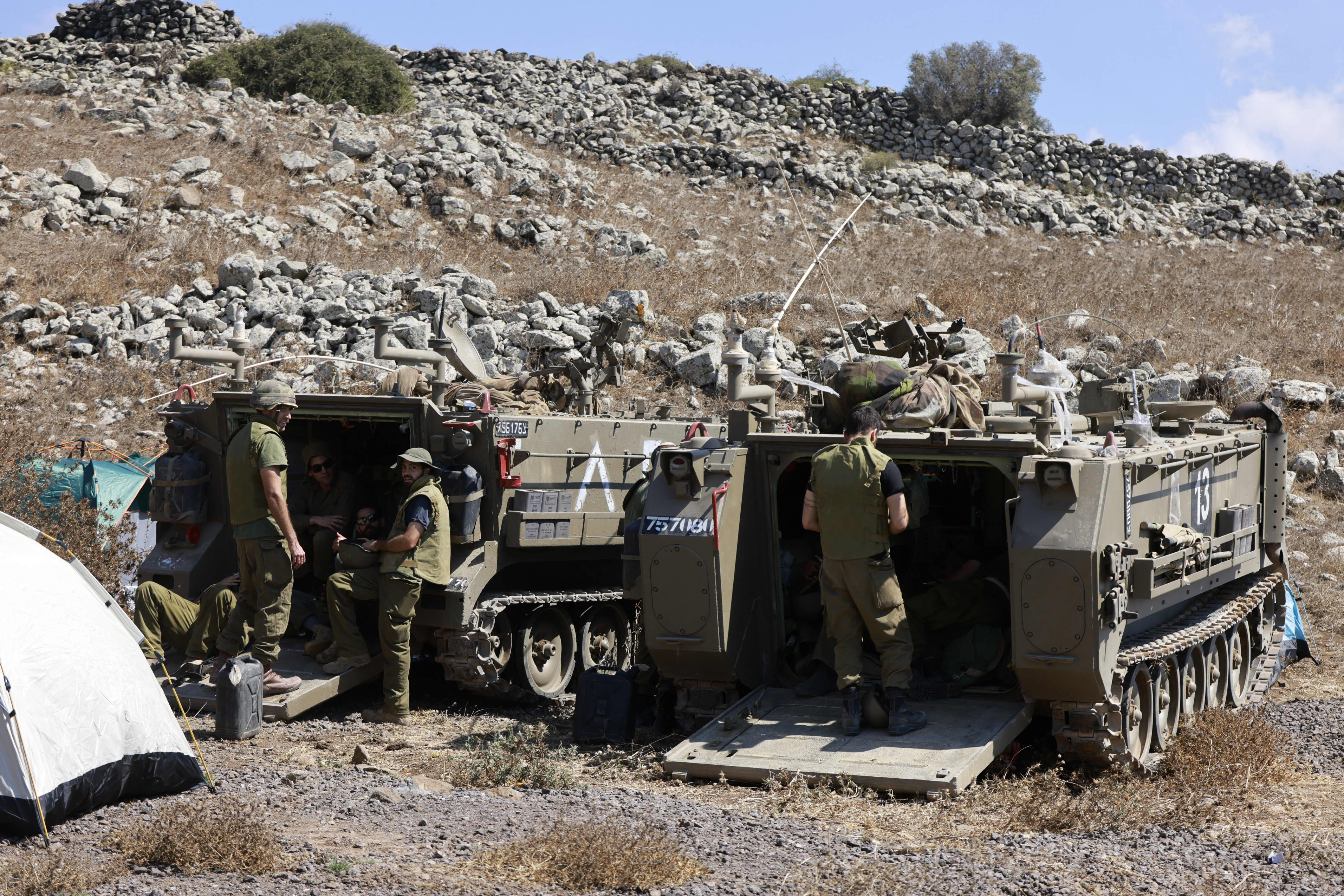 Image: ISRAEL-LEBANON-PALESTINIAN-CONFLICT