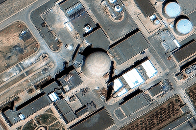 Satellite images from June 18 and June 20 show the top section of the reactor dome at the Arak heavy water reactor facility in Iran has collapsed after Israeli airstrikes.