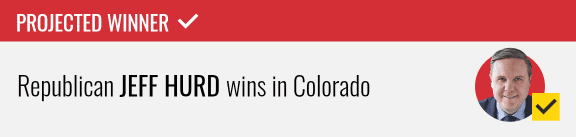 Republican Jeff Hurd wins U.S. House seat in Colorado's 3rd congressional district, NBC News projects
