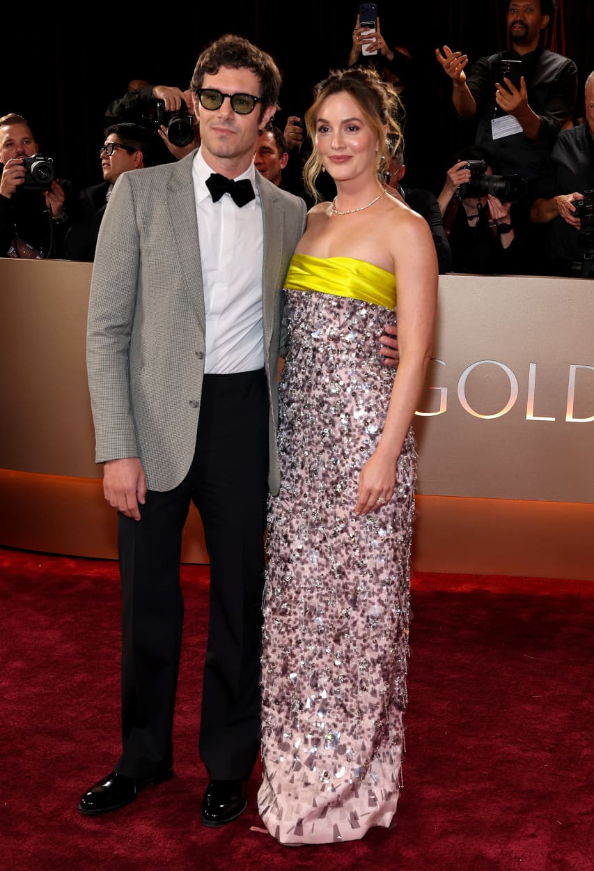 Adam Brody and Leighton Meester.