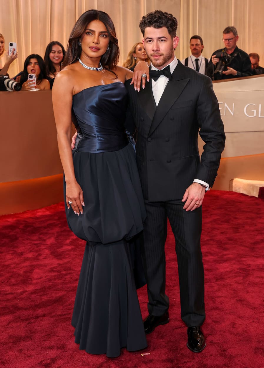 Priyanka Chopra Jonas and Nick Jonas.