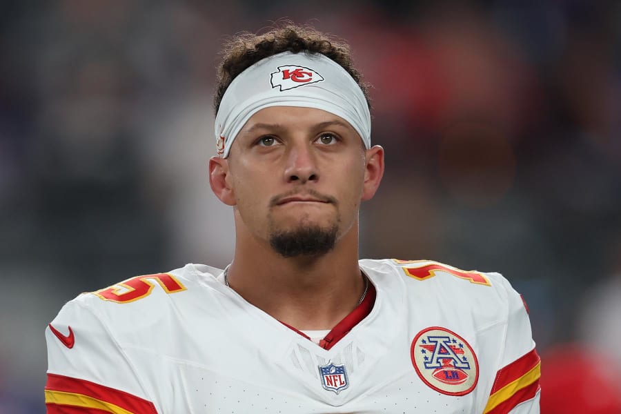 Patrick Mahomes of the Kansas City Chiefs