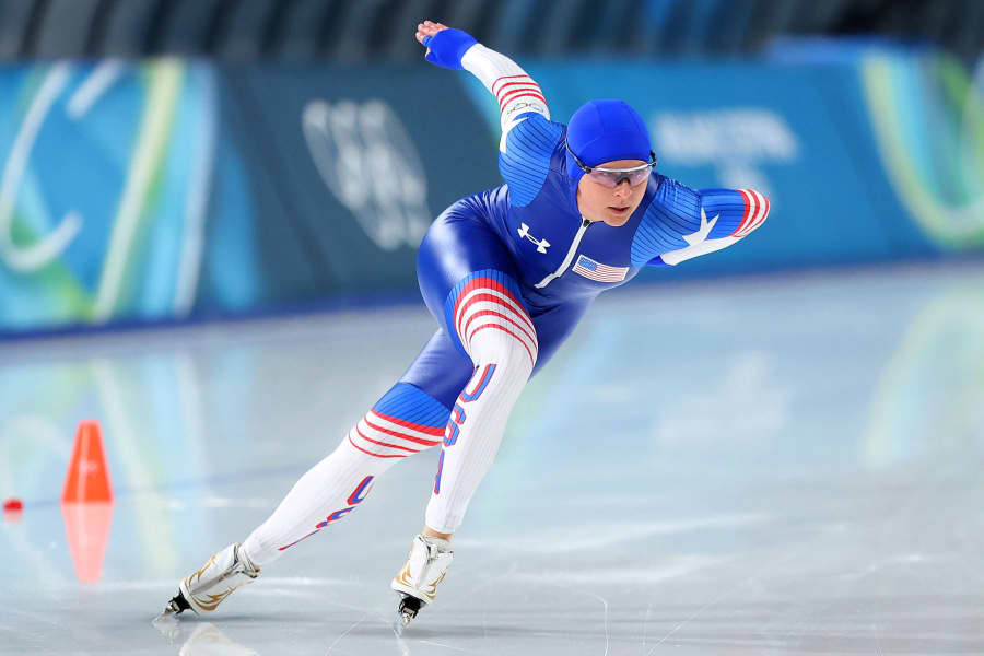 Brittany Bowe of Team United States