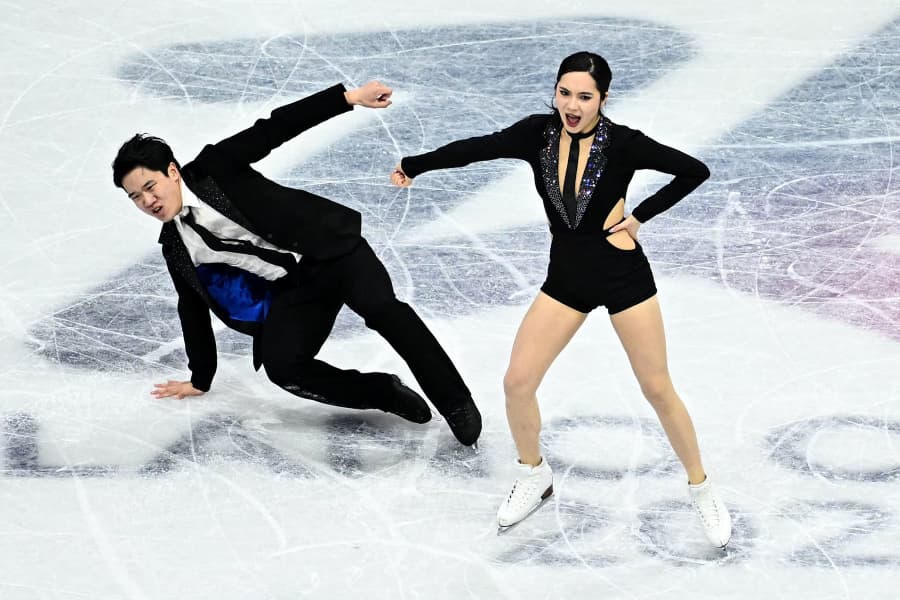 South Korea's Lim Hannah and Quan Ye 