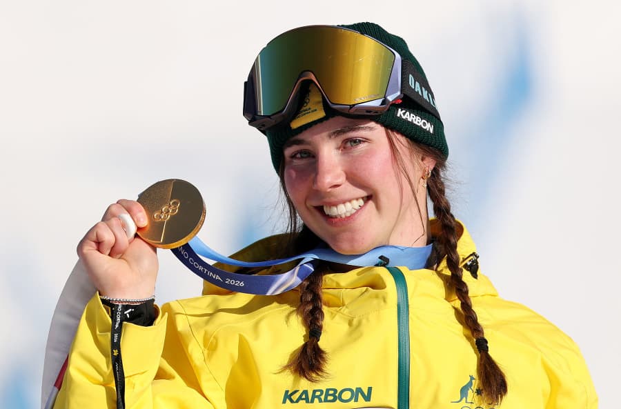 Gold medalist Josie Baff of Team Australia 
