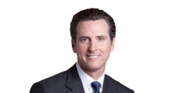 Portrait photo of Gavin Newsom