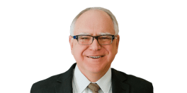 Portrait photo of Tim Walz