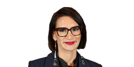 Portrait photo of Peggy Flanagan