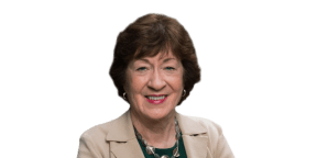 Portrait photo of Susan Collins