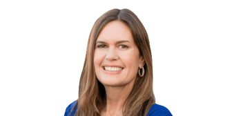 Portrait photo of Sarah Huckabee Sanders