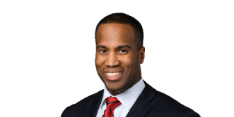 Portrait photo of John James