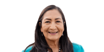 Portrait photo of Deb Haaland