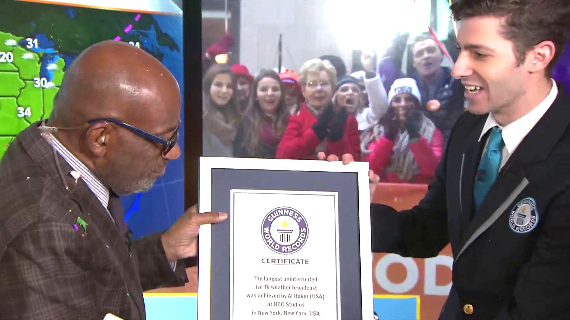 Al roker guinness book of 2025 world records