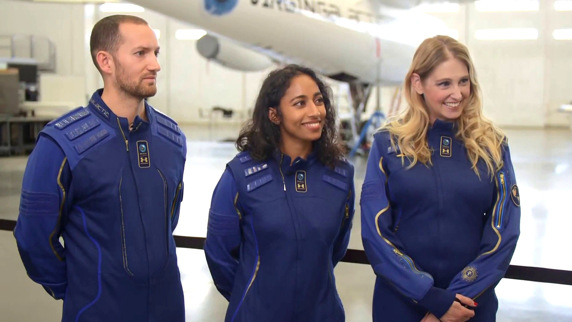 Richard branson space suit shop