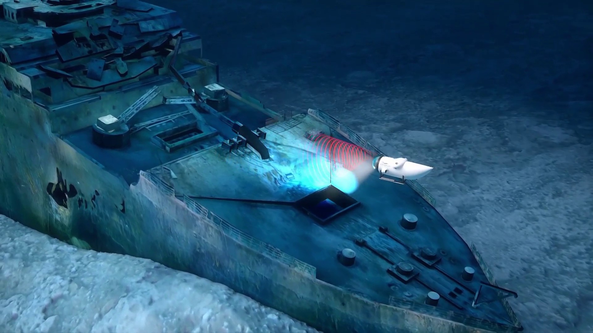 New images of Titanic emerge from submersible dive