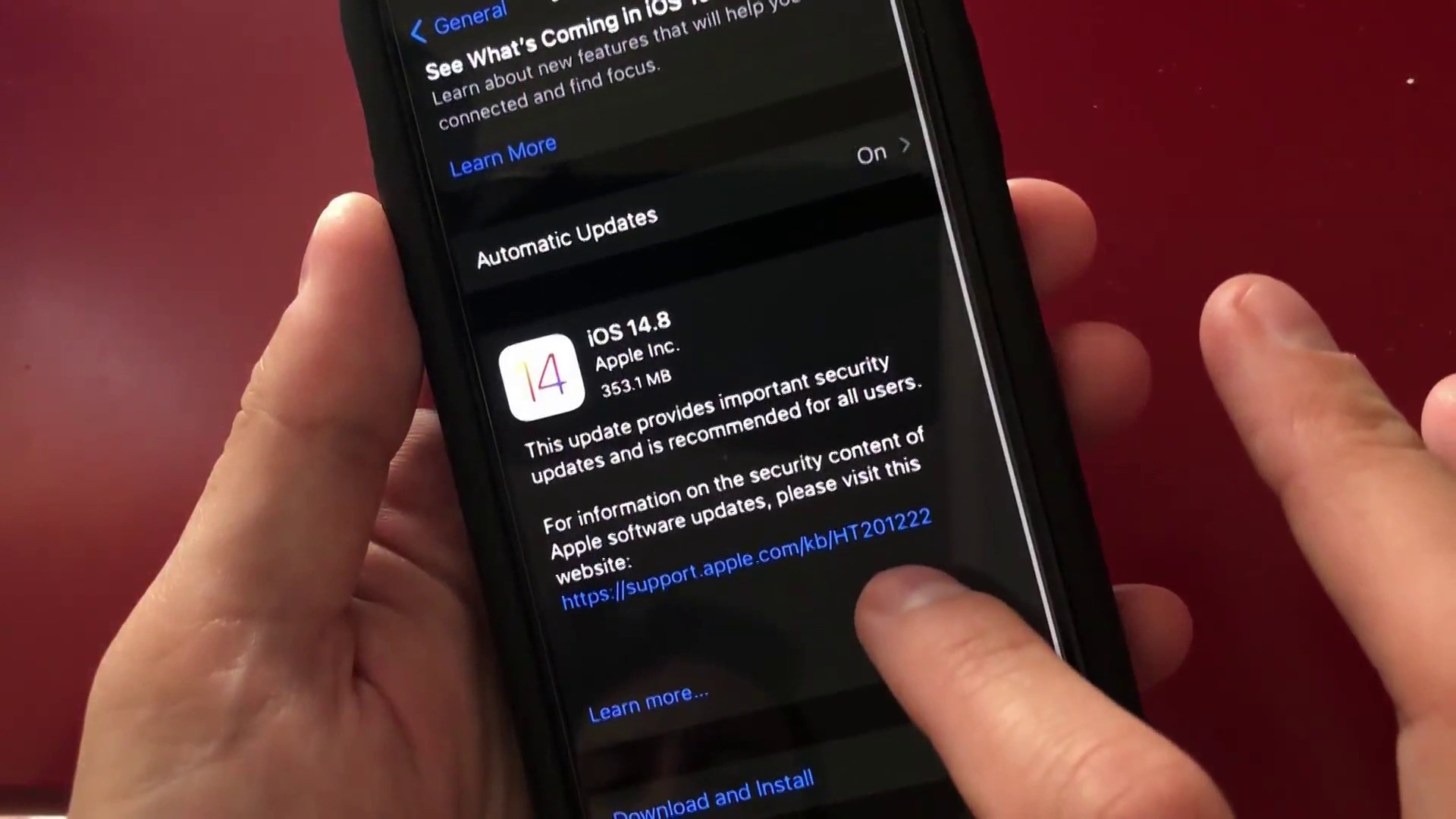 Security updates